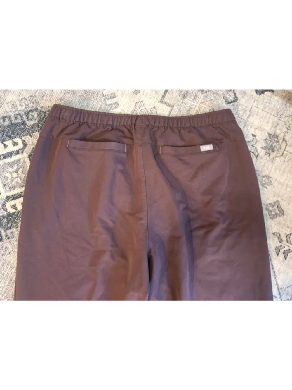 Figs Men's Sz. XXL Brown Technical Collection Top & Joggers Set EUC